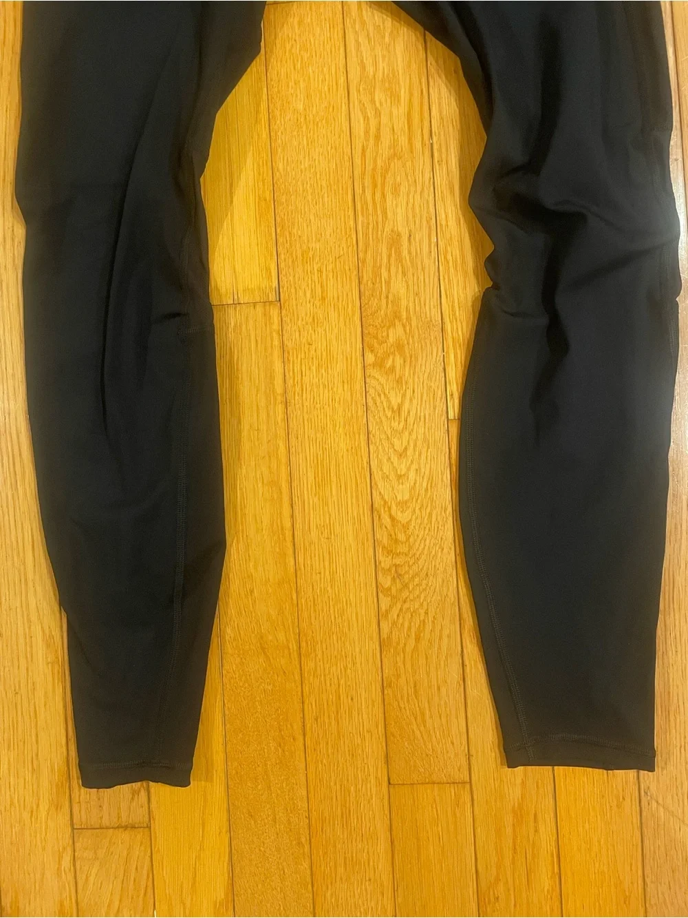 NWOT -Lululemon Men’s Surge Light 3/4 Tight 25’´ Black Reflective Accent Size L - Picture 8 of 14